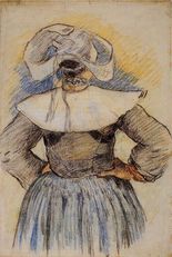 Поль Гоген Бретонская женщина-1886